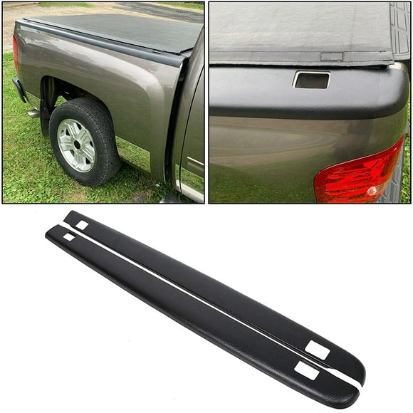 Stampede For Chevy Silverado 2500/3500 HD 2007-2014 Bed Rail Caps 97.6in Smooth
